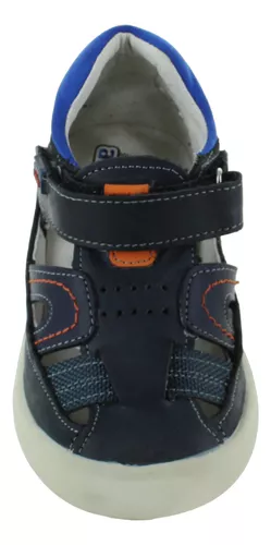 Audaz Huarache Cerrado Casual Ajustable Confort Niño 89107