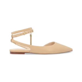 Vegan nude ballet flats