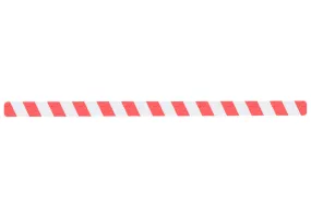 Banda antideslizante de advertencia Antirutschbelag™, rojo/blanco, 50x1000 mm, 10 uds.