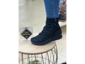 BOTÍN DE PIEL NOBUCK CON GORE-TEX 6156200 IGI&CO EN COLOR NEGRO