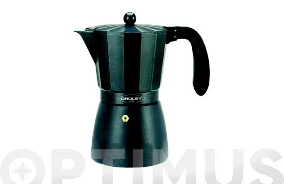Cafetera negra, 12 tazas