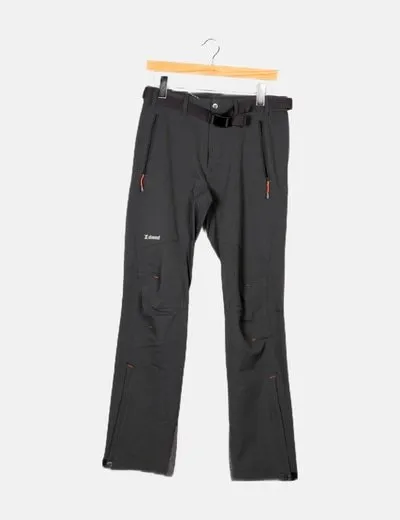 Dark Gray Technical Pants by Simond.