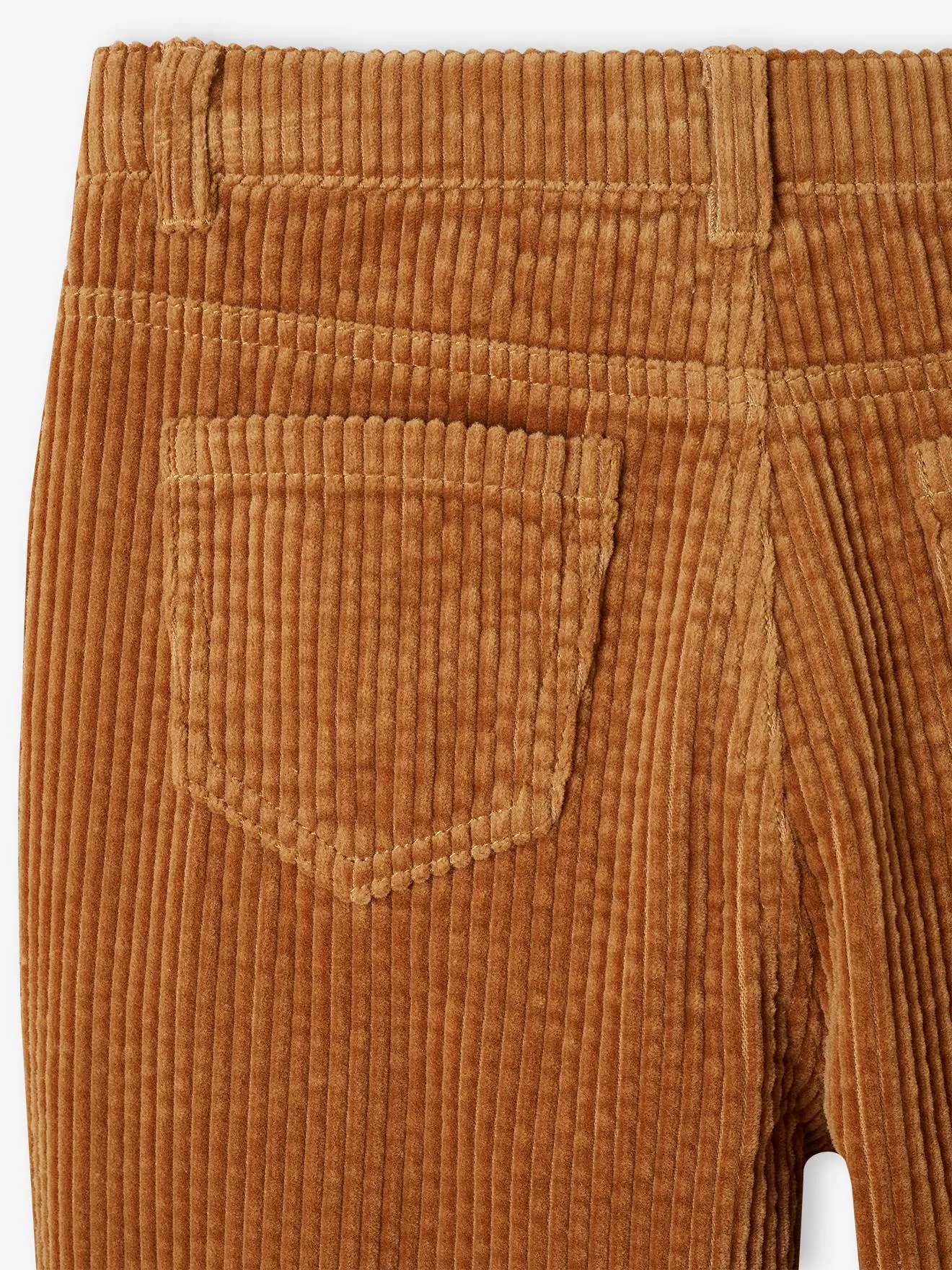 Girls' Wide-Hip Corduroy 'Mom Fit' Pants by MorphologiK - Wide Hips Size
