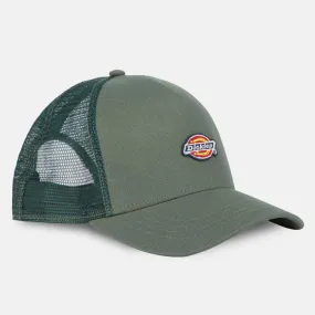 Dickies Hanston Trucker Hat in Dark Forest Green