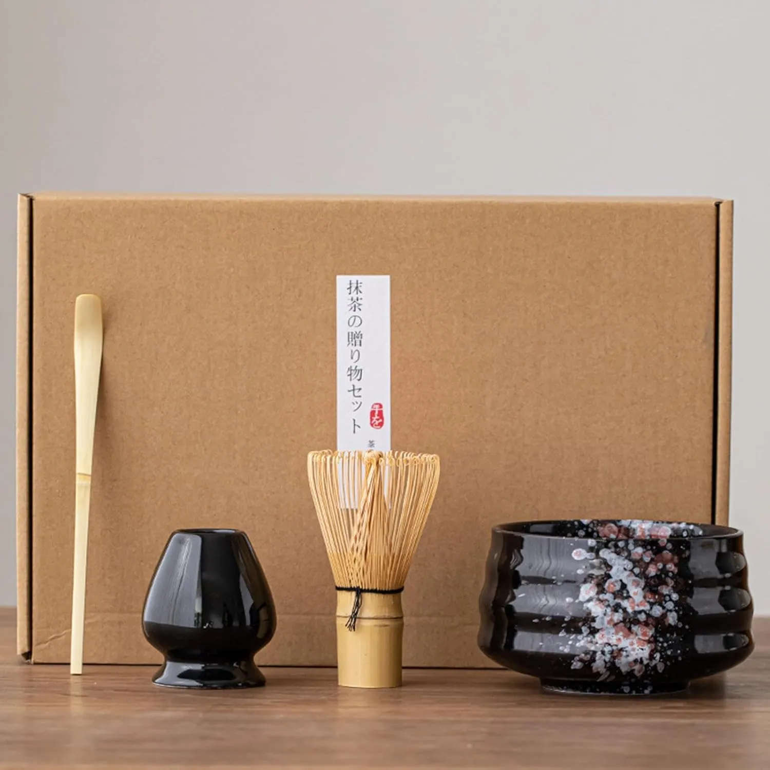 Juego De Matcha, Juego De Tazón Y Batidor De Matcha, Juego De Matcha Natural Y Seguro, Kit De Matcha Profesional Resistente Para