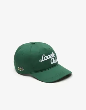 Lacoste Gorra de hombre Lacoste Sport Roland Garros Edition en sarga