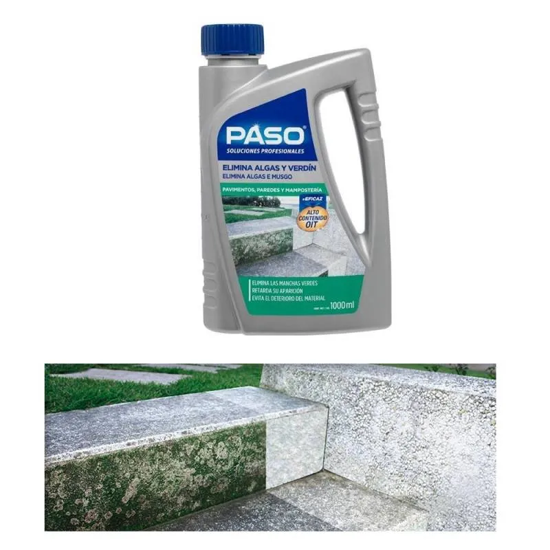 Limpiador intensivo para algas y verdín - Paso 1L