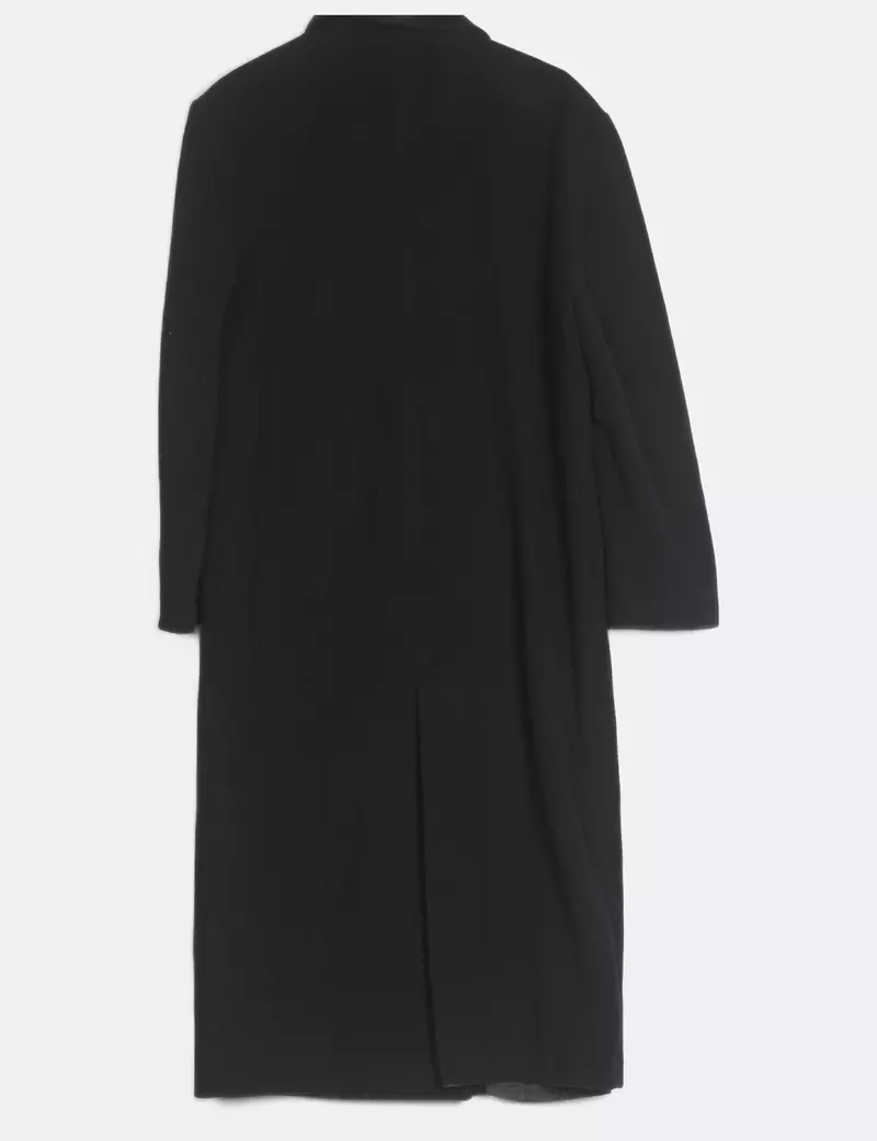 Maria Jose Navy Wool Coat