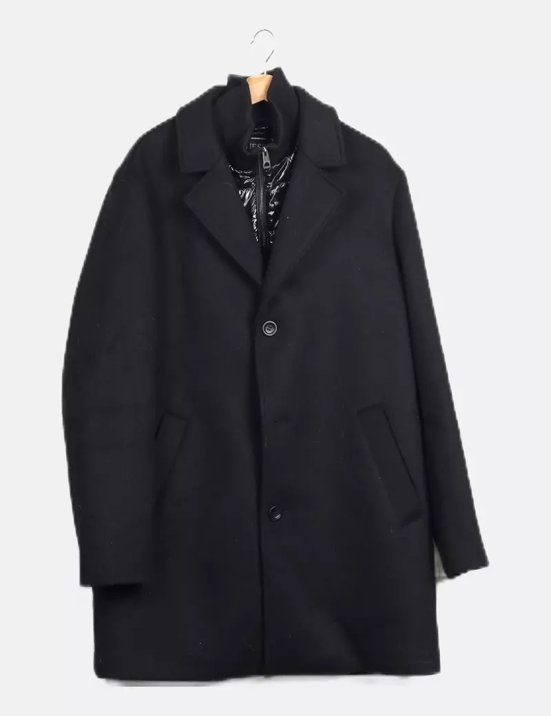 Men's Wool Overcoat Guess