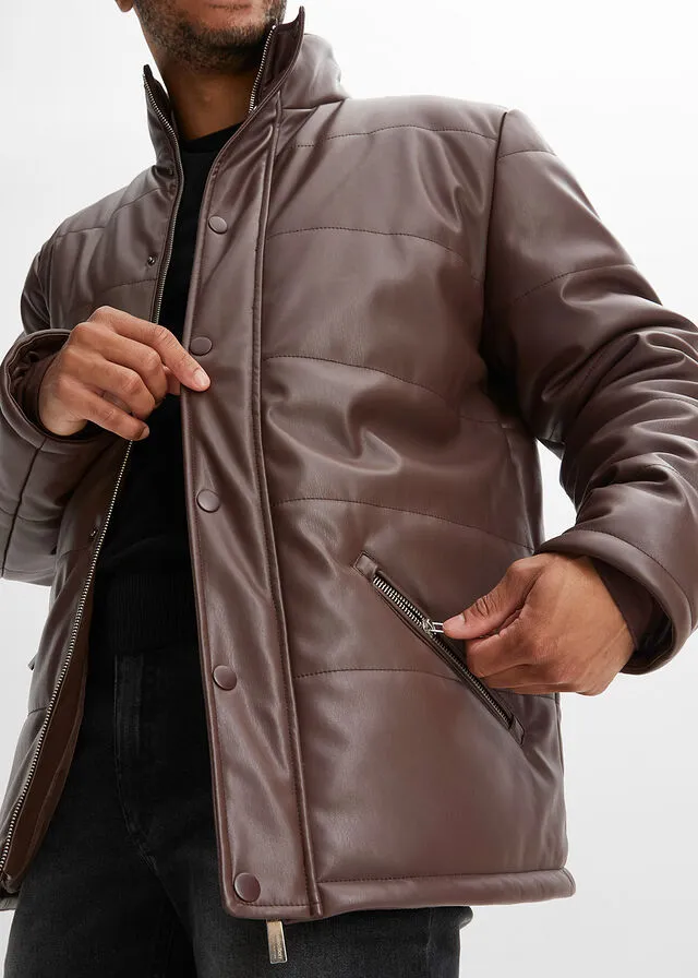 Quilted Brown Earth Jacket