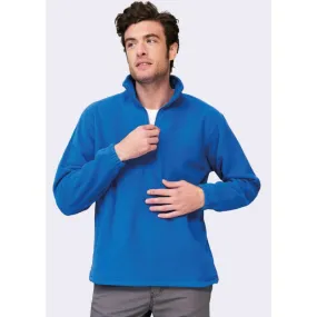 Ness de Sol's Half Zip Fleece Sweatshirt