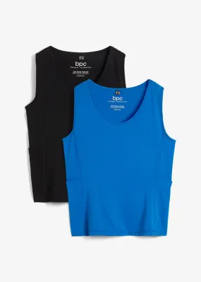 Arctic Blue and Black Top Technician