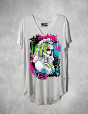 White END women's t-shirt