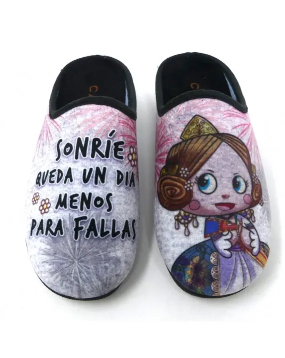 Carla 5516 Women's House Slippers Smiling Fallas