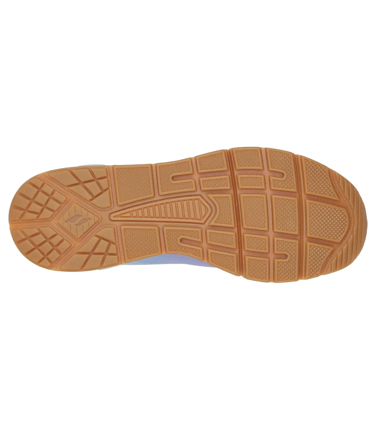 SKECHERS Uno 2 - Ombre Away purple women's shoes with Air-Cooled Memory Foam.