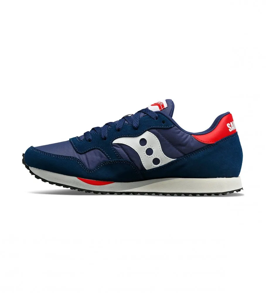 Navy Dxn Trainer Vintage Sneakers