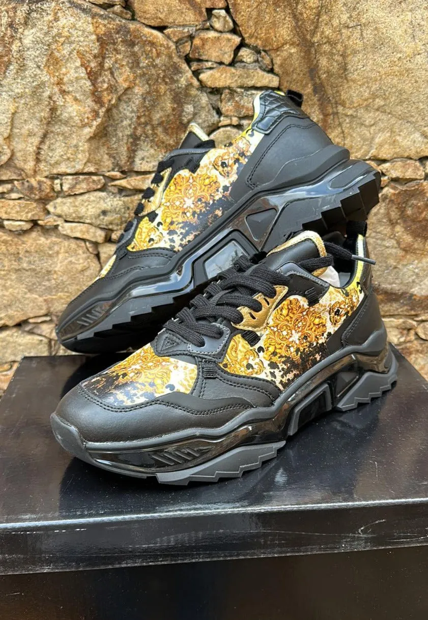 Guess Men's FM7MSS FAP12 Black Sneakers